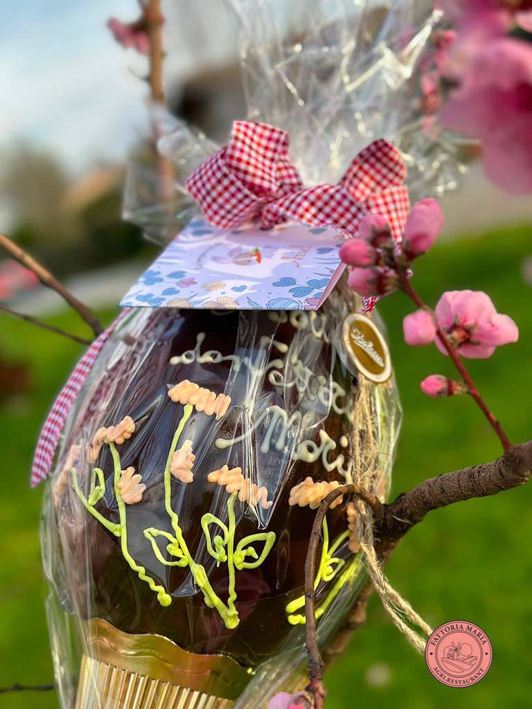 Uovo Artigianale Decorato a Mano | FATTORIA MARIA