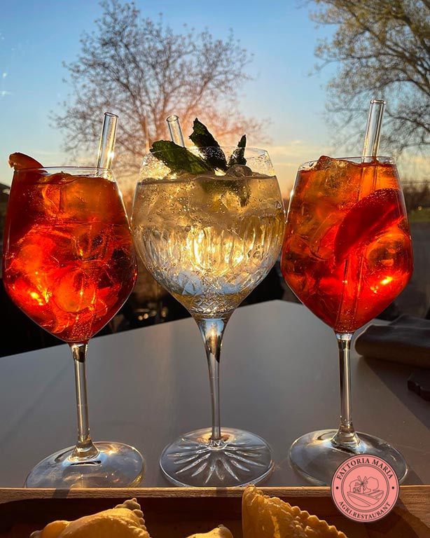 Cocktail per Aperitivo nel Frutteto | FATTORIA MARIA