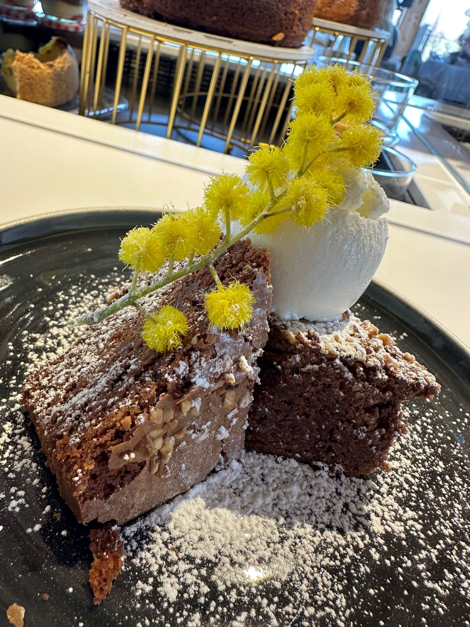 Torta cioccolato, mandorle e caffè con mascarpone | Fattoria Maria